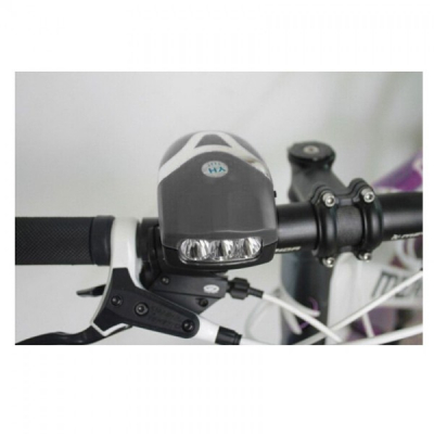 Lanterna LED cu Sonerie Bicicleta YH0902