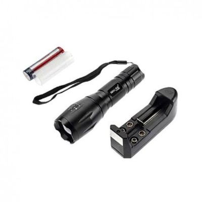 Lanterna LED cu Zoom si Acumulator 18650 ZYR650 BL1931T6