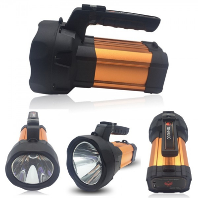 Lanterna LED Profesionala 10W 220V cu Acumulator si slot USB TD8000C