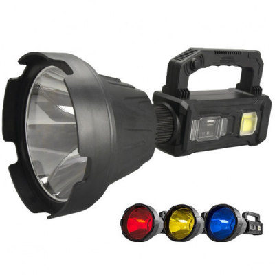 Lanterna LED Solara si la USB Lentile Color Tripod LED P90 W5111