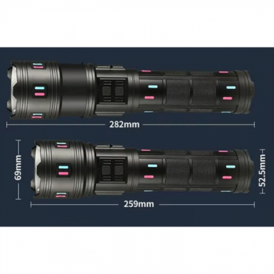 Lanterna Profesionala AK177 Incarcare Type C 60W 8 acumulatori NNN
