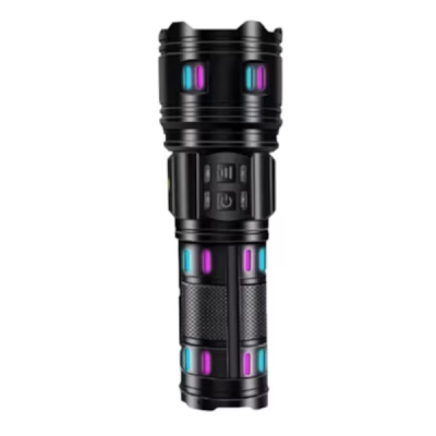 Lanterna puternica de mana ZSH AK178 cu filtre colorate NNN