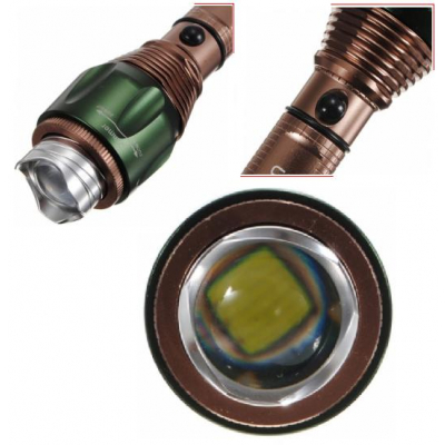 Lanterna Reincarcabila cu ZOOM CREE LED Powerlight