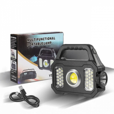 Lanterna solara reincarcabila camping cu zoom impermeabila COB LED YT-880A NNN