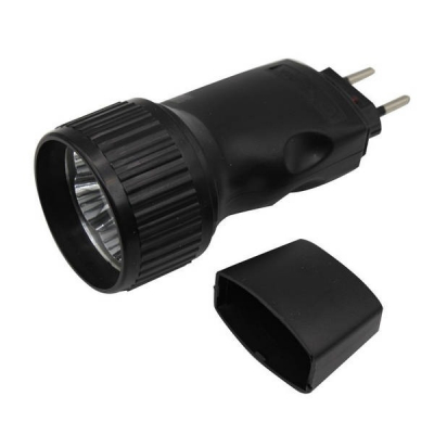 Lanterna de Mana Reincarcabila cu LEDuri, Stecher Incorporat 220V, Plastic 528 CGS