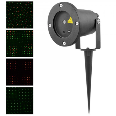 Laser Gradina tip Star Shower Puncte Rosii Verzi Senzor Lumina lZ15 YXCPD-09