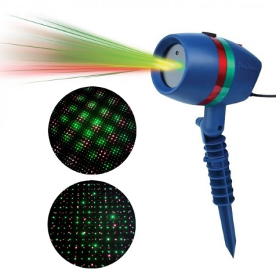 Laser Proiector tip Star Shower Puncte Rosu Verde LZ9604