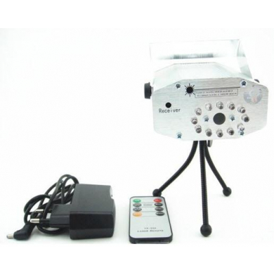 Laser Stroboscop cu LEDuri si Telecomanda YX032