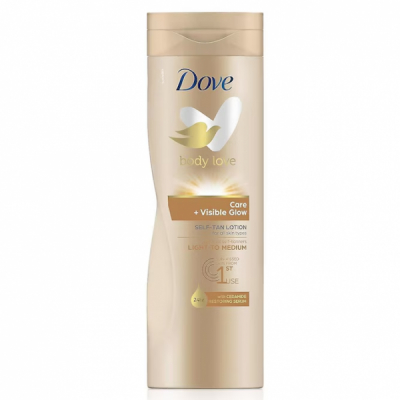 Lotiune de corp Autobronzanta Light to Medium Visible Glow Dove 400ml DNC45955