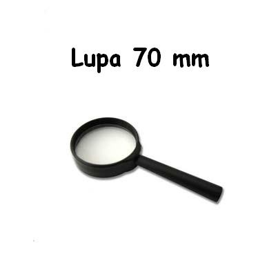 Lupa de sticla cu maner plastic 70mm Set 10 bucati