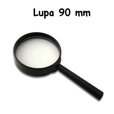 Lupa de sticla cu maner plastic 90mm Set 10 bucati