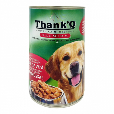 Mancare pentru caini adulti cu carne de vita Thanq 1240g MGR26487