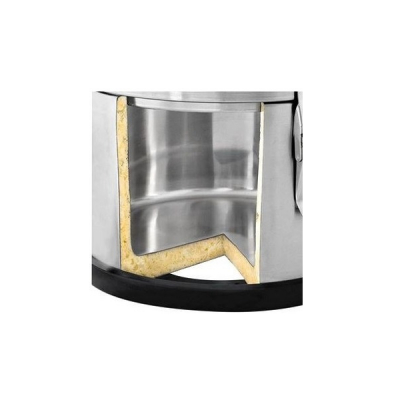 Marmita Vas tip termos Inox 10L 30x26cm Horeca Grunberg GR6710