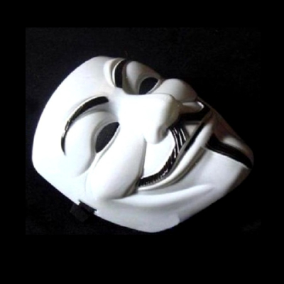 Masca Anonymous, Guy Fawkes, Masca V for Vendetta Alba, Rezistenta