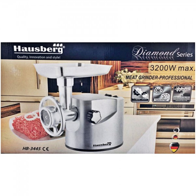 Masina tocat carne electrica Professional 3200W Hausberg HB3445