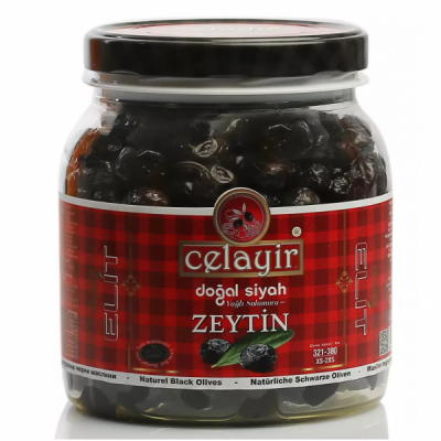Masline Negre Deshidratate in ulei Celayir XS-2XS 321-380 1kg MGR27953