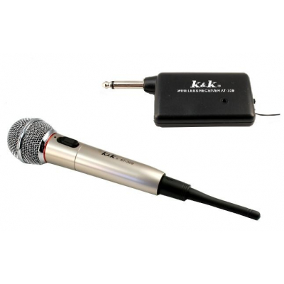 Microfon Metalic Wireless K&K AT309
