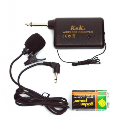Microfon Profesional Wireless Tip Lavaliera K&K AT668