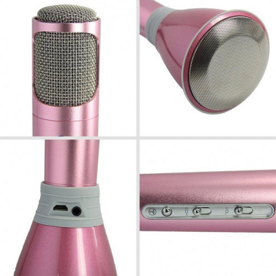 Microfon Wireless Karaoke cu Bluetooth si Boxa KTVK068