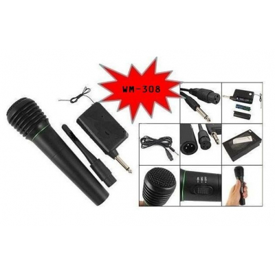 Microfon Wireless WM308E din Plastic