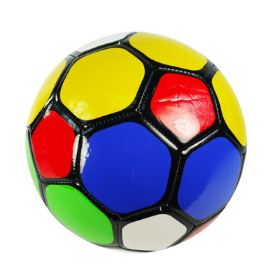 Minge Fotbal Multicolora 330gr Piele Sintetica CXY270