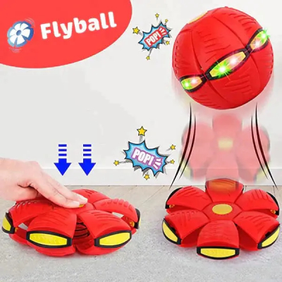 Minge Zburatoare Disc Frisbee Phlat Ball Div.Culori 15cm cu LEDuri
