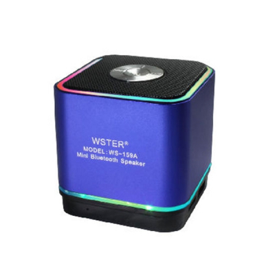 Mini Boxa cu Lumini, USB, Bluetooth, Radio si Acumulator WS159A