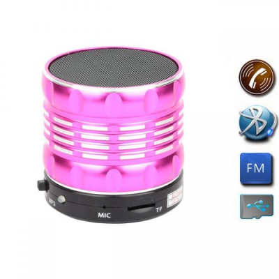 Mini Boxa Portabila Metalica cu Bluetooth MP3 si Radio FM S20 WS806