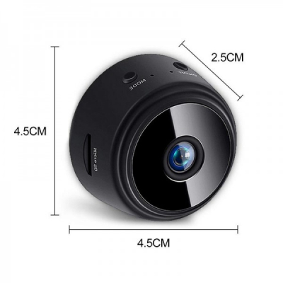 Mini Camera Video Spion cu Microfon WIFI Night-Vision Magnet HIDVCAM