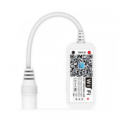 Mini Controler Smart Banda RGB LED cu Wifi 5-24V 18A097 XXM