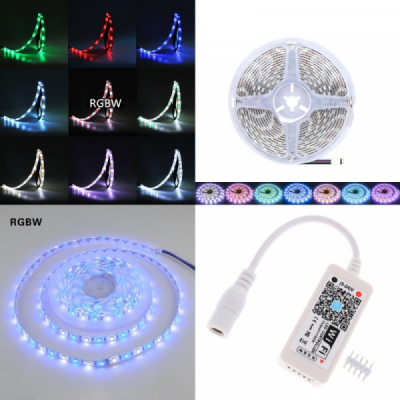 Mini Controler Smart Banda RGBW LED cu Wifi 5-24V RGB-W 18A098 XXM