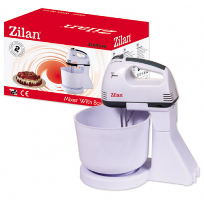 Mixer cu Bol 2.5L 7 Viteze 150W Zilan ZLN7574