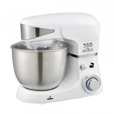 Mixer cu Bol 4.5L 1600W 3 viteze Royalty Line RL-PKM1600 ALB