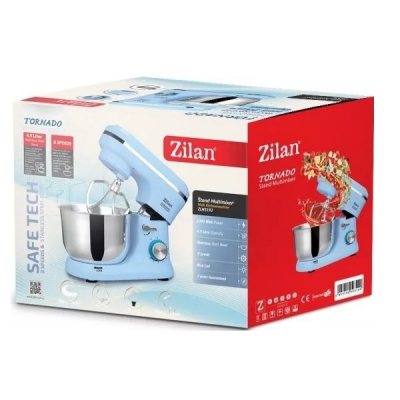 Mixer Planetar 1000W Bol 4.5l 8 Trepte Pulse Tornado Zilan ZLN3192