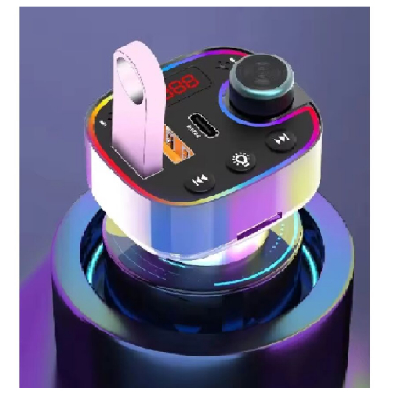 Modulator auto LED RGB BT FM Handsfree USB Andowl QC888