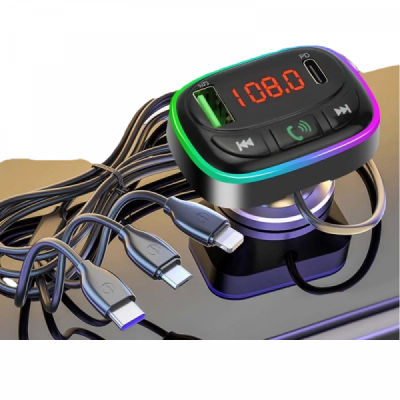 Modulator FM Auto Bluetooth 5.0 MP3 Player Multifunctional HM15 1D016 XXM