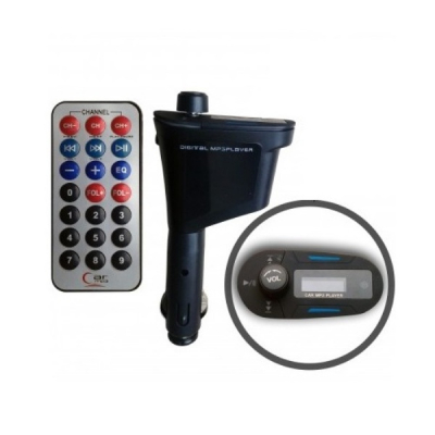 Modulator FM Auto cu Wireless, Telecomanda, Display, USB si SD