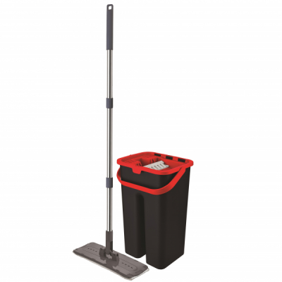 Mop plat pliabil cu galeata Grunberg MAG202R