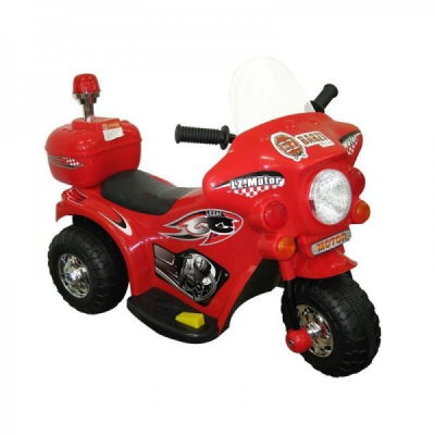 Motocicleta Electrica cu Acumulator 6V Copii Jolly Kids MB999 Rosu