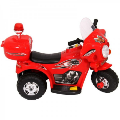 Motocicleta Electrica cu Acumulator 6V Copii Jolly Kids MB999 Rosu