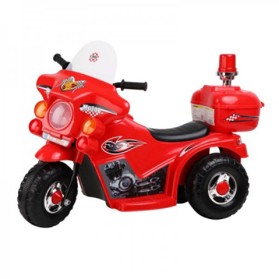 Motocicleta Electrica cu Acumulator 6V Copii Jolly Kids MB999 Rosu