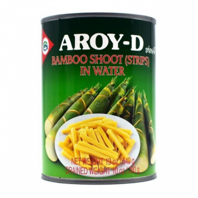 Muguri de Bambus Fasii in Apa STRIPS 540g 280g Aroy-D SNM