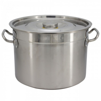 Oala Cazan Inox 0.7mm Capac, Manere, 20L 31.5cm Bohmann BH313020