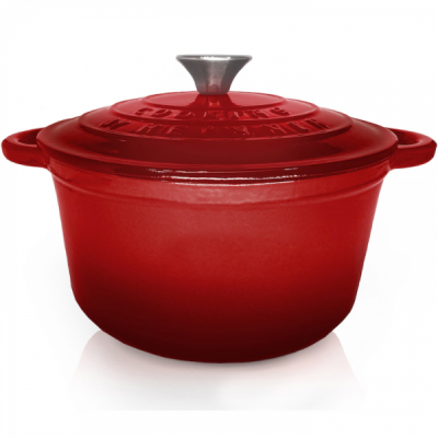 Oala cu capac fonta emailata 28x13cm 6L Heinner HR-KN-SM6 CNN49062