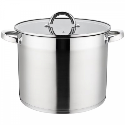 Oala din inox capac sticla 20cm 5.3L Grunberg GR7320