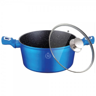 Oala Interior Granit cu Capac 24cm 4.2L Meisterklasse MK104524