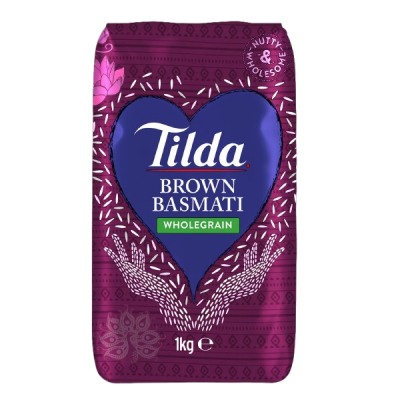 Orez Brun Basmati Integral Tilda Brown Wholegrain 1kg MLL