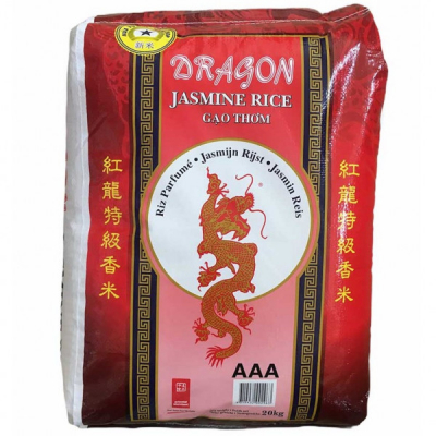 Orez Jasmine 20kg Sac Red Dragon Cambogia  MLL