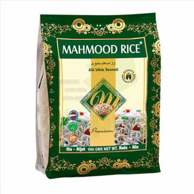 Orez Mahmood Rice Premium Basmati XXL 907g Punga Verde MGR