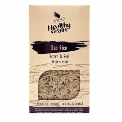 Orez Nutritiv Duo Rice Brown and Red Sawat-D 1Kg Tailanda SNM